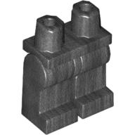 Lego nohy, tmavě šedá lesklá (6197015)